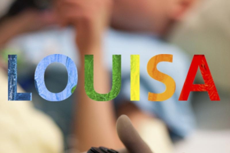 Kinder-Webseite LOUISA - Titelbild